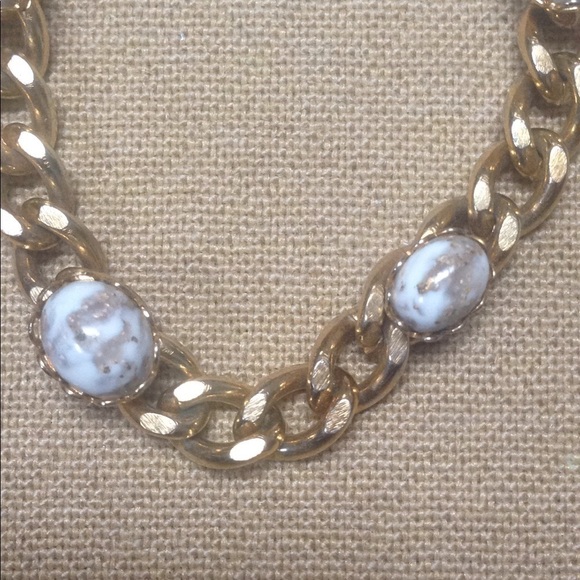 Vintage Link Stone Bracelet - Picture 2 of 2